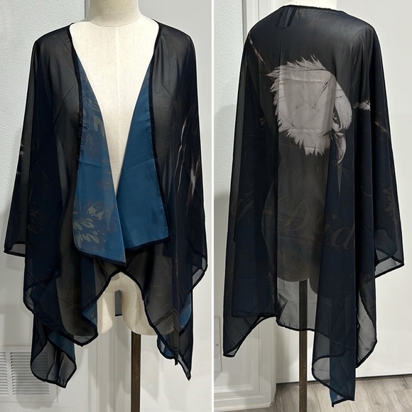 Harley-Davidson Sheer Eagle Shawl - Picture 1 of 13